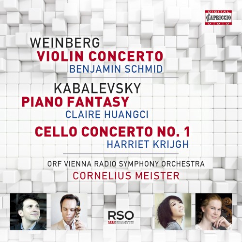 Weinberg: Violin Concerto / Kabalevsky: Piano Fantasy / Cello Concerto no. 1