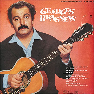Nº5 : Georges Brassens et sa guitare