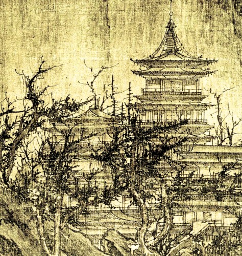 On the Steps of the Temple