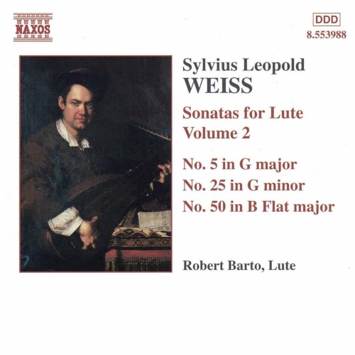 Sonatas for Lute, Volume 2: No. 5 in G major / No. 25 in G minor / No. 50 in B flat major