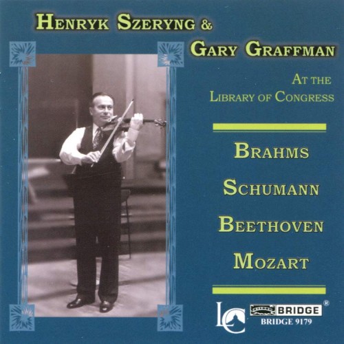 Henryk Szeryng & Gary Graffman at the Library of Congress