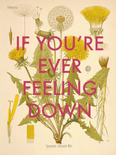 If You're Ever Feeling Down