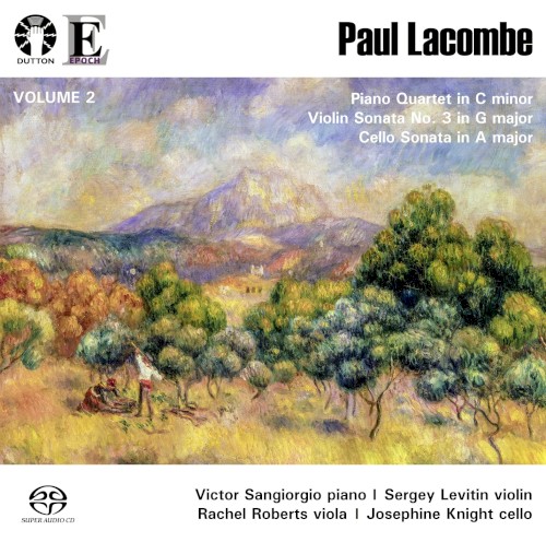 Piano Quartet in C minor / Violin Sonata no. 3 in G major / Cello Sonata in A major