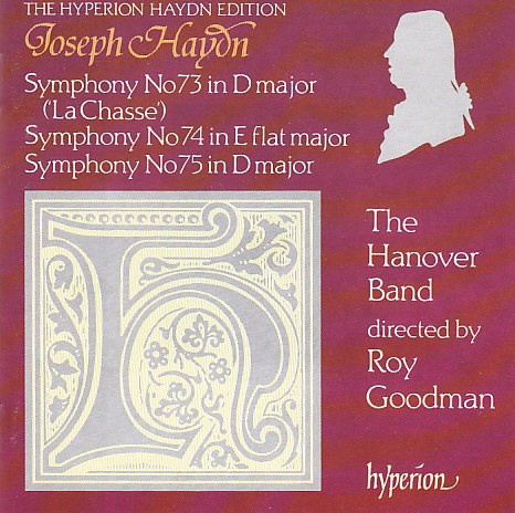 Symphony no. 73 in D major "La Chasse" / Symphony no. 74 in E-flat major / Symphony no. 75 in D major