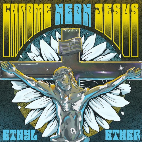 Chrome Neon Jesus