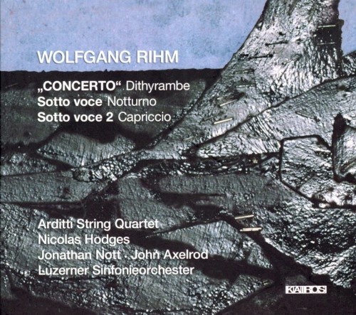 „Concerto" Dithyrambe / Sotto Voce Notturno / Sotto Voce 2 Capriccio