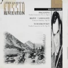 Paganini: Violin Concerto, no. 1, op. 6 / Bizet/Sarasate: Concert fantasy, op. 25 / Tchaikovsky: Violin Concerto in D, op. 35