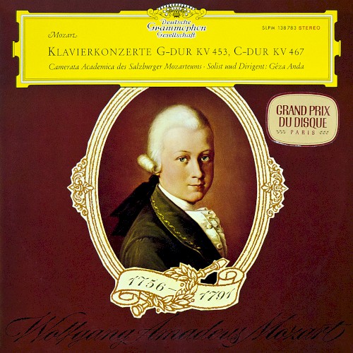 Piano Concertos no. 17 in G major, K.453 / No. 21 in C major, K.467