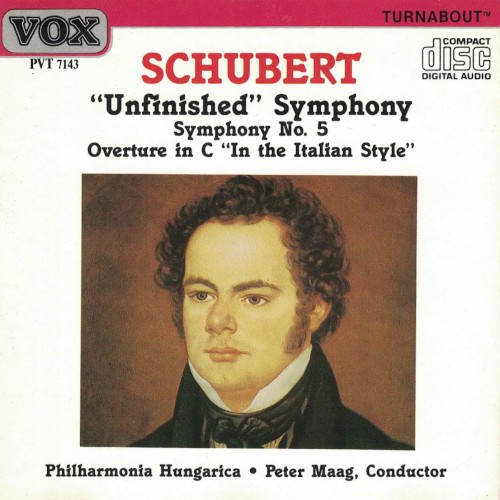 Schubert: Symphony No. 5 & 8, Overture in C