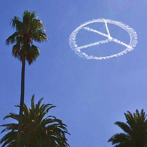 Scratching Peace Symbols In The Sky