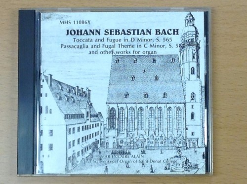 Toccata and Fugue in D Minor, S. 565 / Passacaglia and Fugal Theme S. 582 and other works for organ