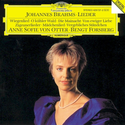 Lieder: Wiegenlied / O kühler Wald / Die Mainacht / Von ewiger Liebe / Zigeunerlieder / Mädchenlied / Vergebliches Ständchen