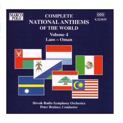 Complete National Anthems of the World, Volume 4: Laos–Oman