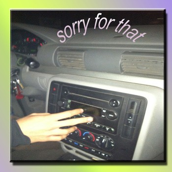 Sorry ④ That