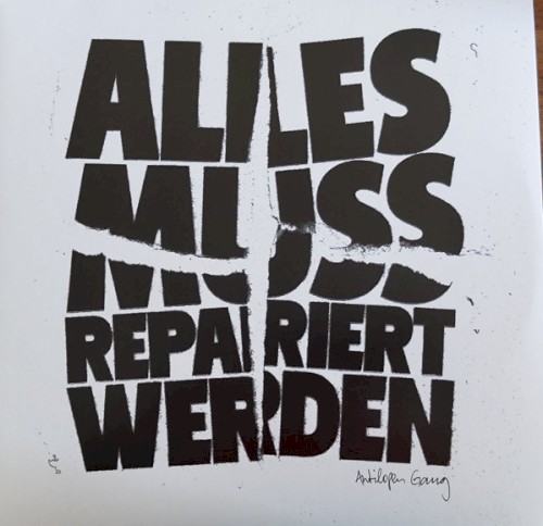 Alles muss repariert werden