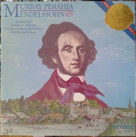 Perahia Plays Mendelssohn Piano Sonatas