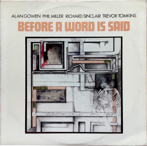 Before a Word Is Said