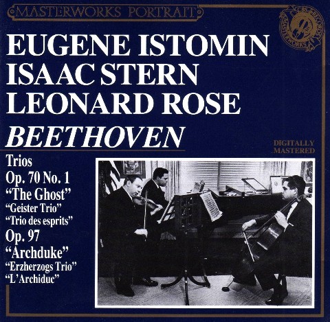 Piano Trio Op. 70 No. 1 "Ghost", Piano Trio Op. 97 "Archduke"