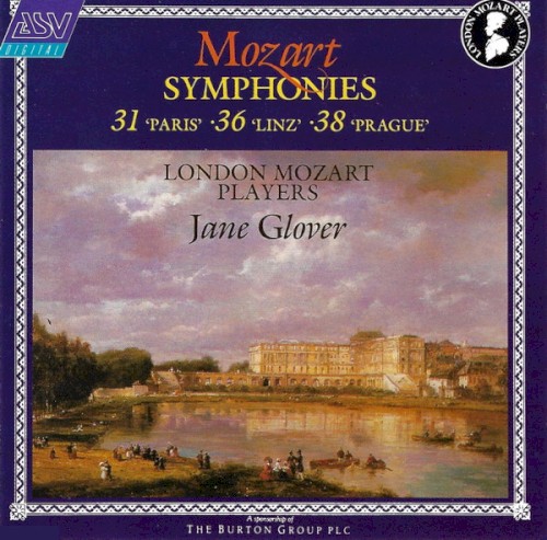 Symphonies 31 ('Paris'), 36 ('Linz'), 38 ('Prague')