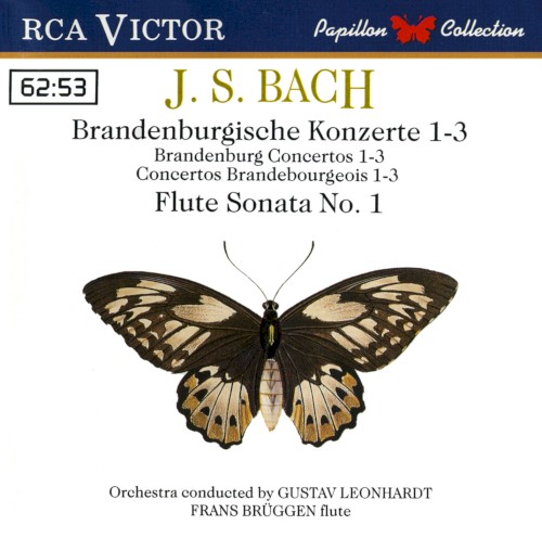 Brandenburg Concertos nos. 1-3 / Flute Sonata no. 1