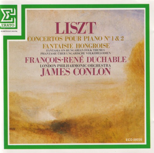 Concerto pour piano et orchestre N°1 & N°2 et fantaisie hongroise