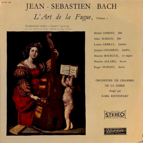 L'Art de la Fugue, Volume 1