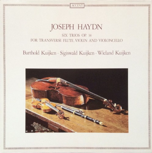 Six Trios op. 38 for Transverse Flute, Violin and Violoncello