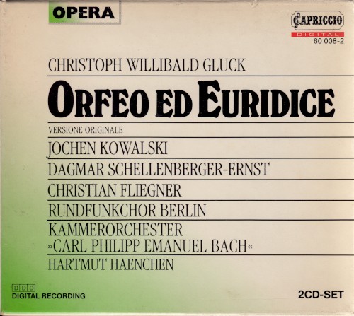 Orfeo ed Euridice (1988 Berlin studio cast)