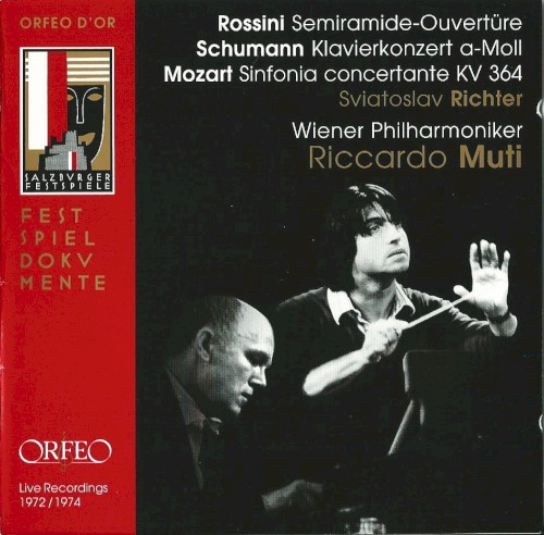 Rossini: Semiramide-Ouvertüre / Schumann: Klavierkonzert a-Moll / Mozart: Sinfonia concertante KV 364