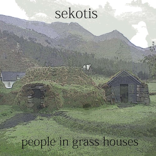 People In Grass Houses