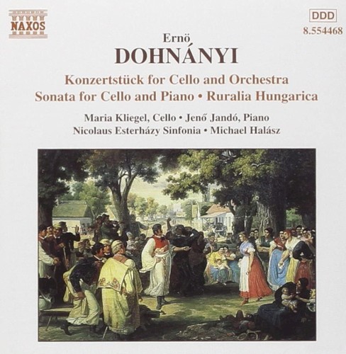 Konzertstück for Cello and Orchestra / Sonata for Cello and Piano / Ruralia Hungarica