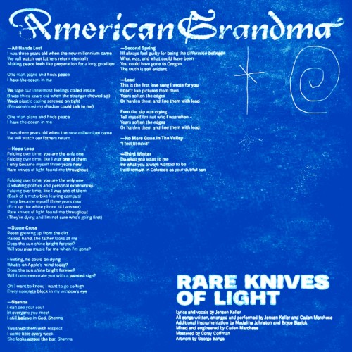 Rare Knives Of Light