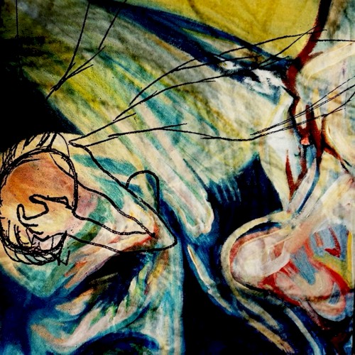 Scattered sunlight, broken glass