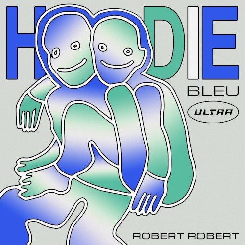 Hoodie bleu ultra