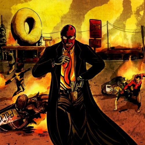 Suit and a Mask