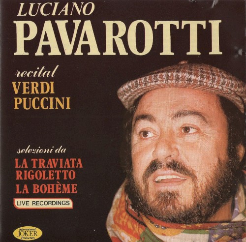 Luciano Pavarotti recital Verdi Puccini