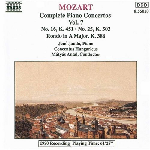 Complete Piano Concertos, Volume 7: No. 16, K. 451 / No. 25, K. 503 / Rondo in A major, K. 386