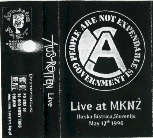 Live At MNKZ, Slovenija May 17th 1996