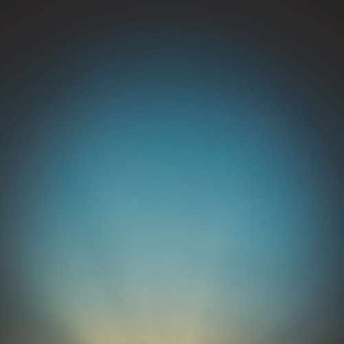 Clear blue dawn
