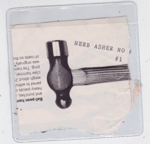 Herb Asher No.1