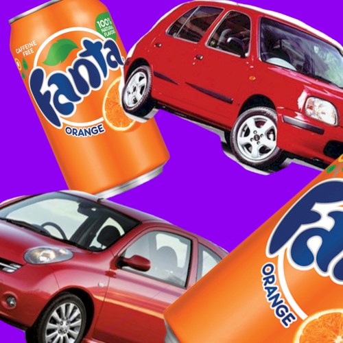 Fanta Cans & Nissans