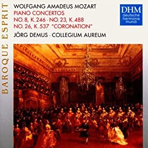 Piano Concertos no. 8, K. 246 / No. 23, K. 488 / No. 26, K. 537 "Coronation"