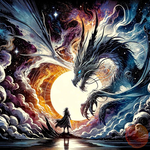 Celestial Awakening: The Song of the Lunar Dragon