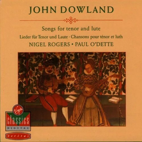 John Dowland, Songs For Tenor And Lute