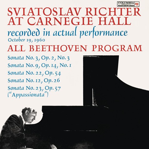 Sviatoslav Richter at Carnegie Hall: All Beethoven program recorded in actual performance October 19, 1960