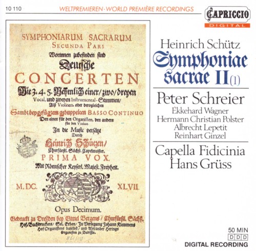 Symphoniae Sacrae II