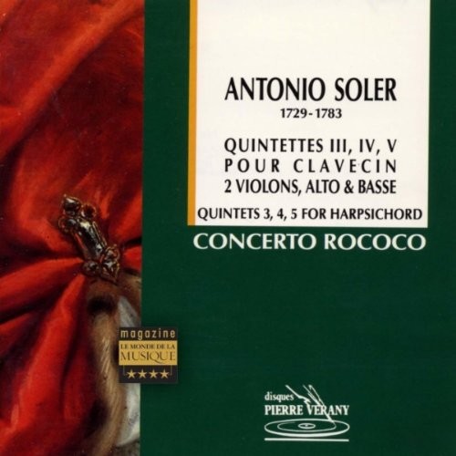 Quintettes III, IV, V pour clavecin 2 violons, alto & basse - Concerto Rococo