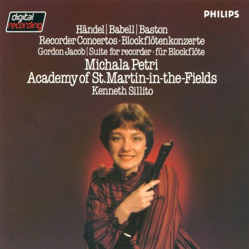 Händel, Babell, Baston: Recorder Concertos / Jacob: Suite for Recorder