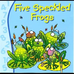 Five Speckled Frogs