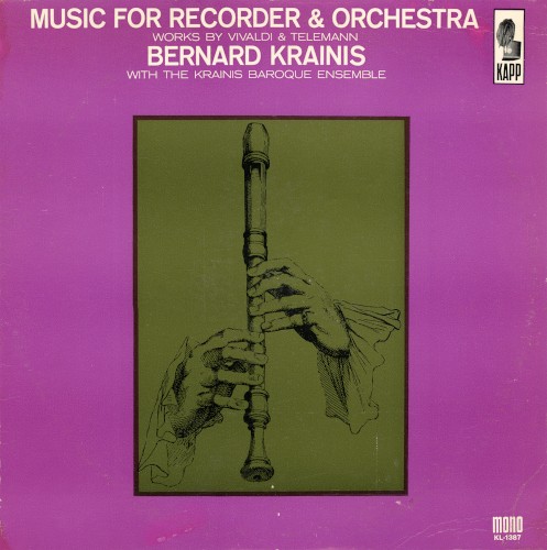 Music for Recorder and Orchestra - Works by Telemann & Vivaldi